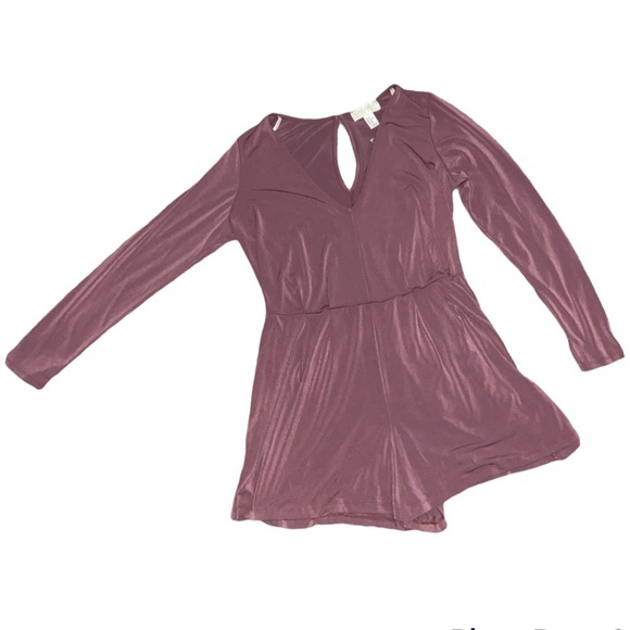 New Mauve Jumpsuit Romper 1X - Picture 1 of 7